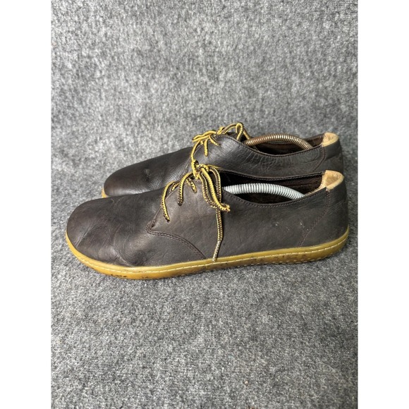 VivoBarefoot Shoes Mens Size 11.5 Brown Leather Minimalist Zero Drop Lace Up main image 5